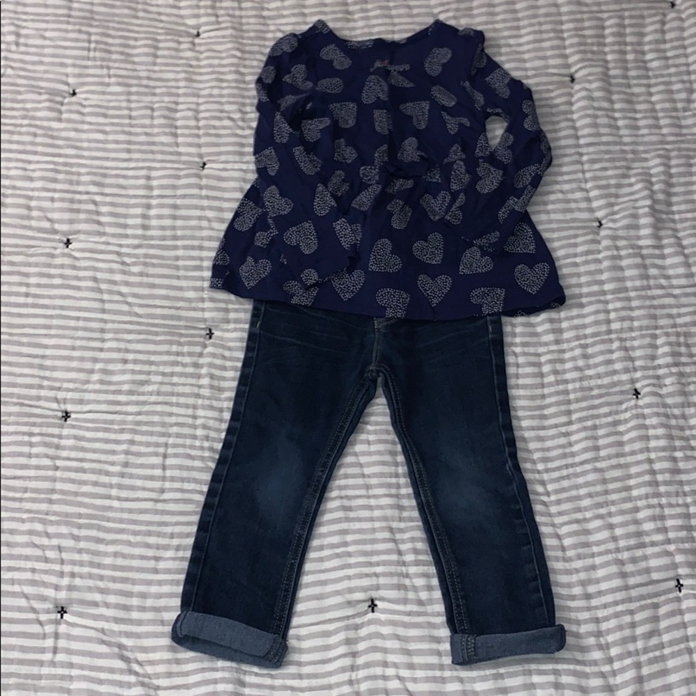 Cat & Jack Girls 3T Outfit